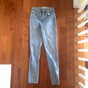 American Apparel Mom High Waisted Jean - Size 25
